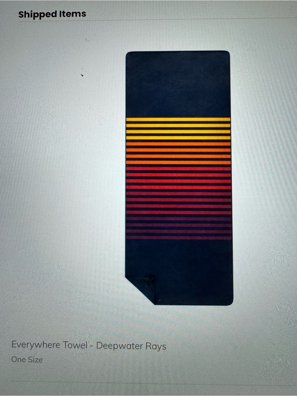 Rumpl Everywhere Towel - Deepwater Rays
